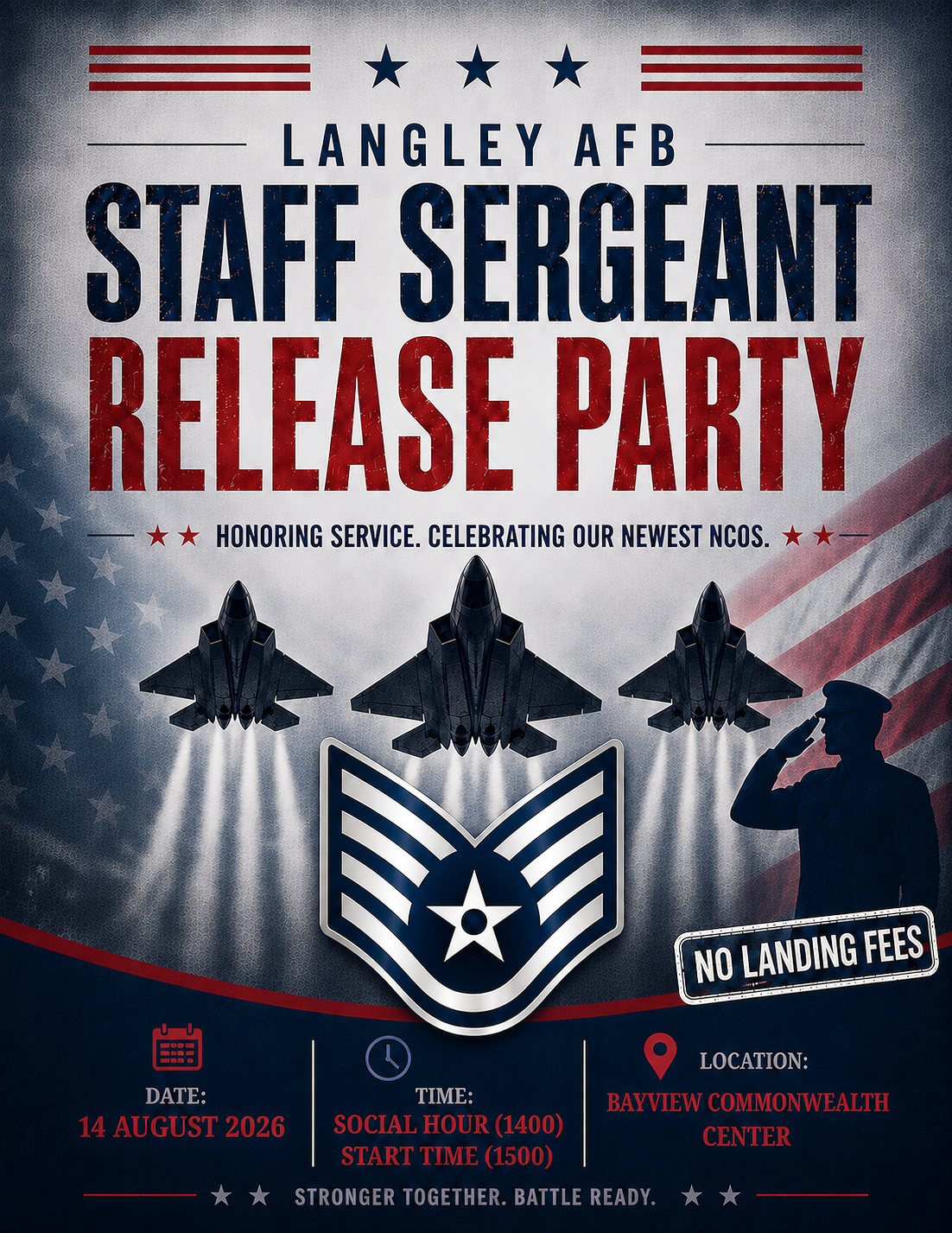 JBLE-Langley SSgt Release Party